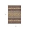 Homeroots 5' X 8' Brown Wheat And Copper Southwestern Washable Indoor Outdoor Area Rug 613892 - alternate 6