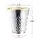 Smarty Had A Party 5 oz. Shiny Metallic Aluminum Silver Round Plastic Kiddush Cups (300 Cups), 300PK 2688-CASE - alternate 7