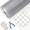 Wrightmaster 2 ft. x 100 ft. Reinforced Hot-Dip Galvanized Welded Wire Fence, Hardware Cloth for Poultry-Netting ZR-HOTDIP-2X100 - alternate 1