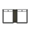 C-Line Products 8-1/2" x 11" Black Homework Connector Folders, 1 EA, 24 EA/DS 33001-DS - alternate 4
