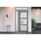 Vdomdoors Front Exterior Prehung FiberGlass Door Frosted Glass / Manux 8552 Grey Ash / Sidelight and Transom MANUX8552EXD-SS-W36+14 x H80+14-RH - alternate 3
