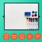 Flipside 14 x 18 Swivel Easel + 12 Piece Dry Erase Kit 50035 - alternate 10