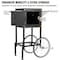 Vevor Popcorn Machine with Cart Popcorn Popper Maker 800W 8oz Kettle 48 Cups Black NP08F - alternate 4