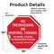 Signmission No Trespassing No Hunting, Fishing, 10 inch X 10 inch, Vinyl Decal, 2PK OC-D-2PACK-10-97 - alternate 3
