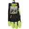 Cat Mens XL Synthetic Leather High Visibility Work Glove CAT012224X - alternate 2