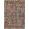 Homeroots 3' X 5' Red Orange And Blue Oriental Washable Indoor Outdoor Area Rug 563838 - alternate 6