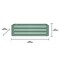 Zenport Raised Garden Bed Kit, Green, 39.4 inx39.4 inx11.8 in WS1003 - alternate 2