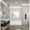 Kingston Brass 60" Acrylic Anti-Skid Alcove Left-Hand Drain Tub with Right Sliding Tub Door, White/Polished Chrome KVTAM6032L22B1 - alternate 2
