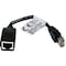 Vertiv Avocent Cyclade Crossover Cable | Serial Adapter | RJ45 (M) to RJ45 (F) ADB0039 - alternate 1