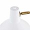 Jonathan Y Hygge 16" Swing Arm 1-Light Modern Midcentury Iron USB Charging Port LED Sconce, White/Brass Gold JYL1302A - alternate 8