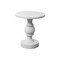 Monarch Specialties Accent Table 25"h, Indoor or Outdoor, Nightstand, Round, Side Table, White, Transitional I 4161 - alternate 1