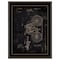 Homeroots Motor Bike Patent Black Framed Print Wall Art 404748 - alternate 1