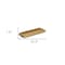 Homeroots Long Wood Tray with Metal Handles 401774 - alternate 5