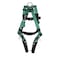 Msa Safety V-FORM Harness, M, 400 lb., Quick-Connect Chest/ Tongue Leg Straps, Back, Chest, Hips D-Ring 10197207 - alternate 2