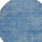 Homeroots 8' Blue Round Washable Indoor Outdoor Area Rug 598808 - alternate 4