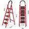 Wrightmaster 4.4 ft. Aluminum Lightweight Step Ladder, 9 ft. Reach with Non-Marring Feet, 300 lb. Capacity ZoroJLHWBT-HS - alternate 5