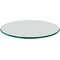 Fab Glass And Mirror Round Glass Table Top, 40inch, Clear, Tempered, Wall Mirror, Safety Backing, Clear Finish T-40RD12MMOGTE - alternate 1