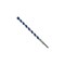 Bosch Turbo Hammer Drill Bit, 9/16" Dia x 10" OAL, 3-Flute Milled U-Flute, 5/16" Shank, Blue Granite HCBG19T - alternate 2