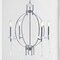 Jonathan Y Laura 23" Crystal/Metal LED Chandelier, Chrome JYL7402A - alternate 10