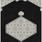 Homeroots 8' X 10' Black Gray And Ivory Oriental Washable Indoor Outdoor Area Rug 598175 - alternate 5