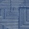 Homeroots 8' X 10' Navy Blue And Ivory Geometric Washable Indoor Outdoor Area Rug 600843 - alternate 5
