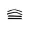 Ventshade Rainguards, Aerodynamic Design, Tape-On, Smoke, Acrylic, Set Of 4 94307 - alternate 1