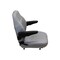 Uni Pro 441 Seat Top Assembly, With Armrests, Gray Vinyl 8384 - alternate 8