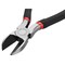 Performance Tool 2 pc. Pliers Set, Fence Pliers, Diagonal Pliers, Cushion Grip W1722 - alternate 3