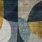 Homeroots 10' X 14' Blue Gold And Gray Abstract Washable Indoor Outdoor Area Rug 604493 - alternate 8