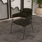 Leisuremod Axis Collection Modern Dining Chair in Charcoal, 2PK AC22CH2 - alternate 4