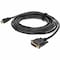 Add-On 6FT HDMI 1.3 MALE TO DVI-D DUAL LINK 24+1 PIN MALE BLACK CABLE MAX RESOL HDMI2DVID6F - alternate 1