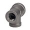 B & K 3/4 in. FIP each X 1/2 in. D FIP 1/2 in. D FIP Black Malleable Iron Reducing Tee 310RT-341212 - alternate 3