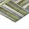 Homeroots 10' X 14' Green Gray And Ivory Geometric Washable Indoor Outdoor Area Rug 598267 - alternate 5