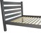 Homeroots Gray Solid Wood Queen Bed Frame 548164 - alternate 5