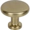 Jeffrey Alexander Weser 1-3/8" Diameter Mushroom Knob 410SBZ - alternate 1