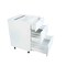 Cambridge Radiance 12in.Wx 24in.Dx 34.5in.H Ready to Assemble Slab Drawer Base Kitchen Cabinet in White Gloss SA-DB12-WG-KIT - alternate 7