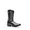 Durango Men's Western Boot, 7.5 W, Leather, 12 in H, Polished Black Onyx DDB0485 - alternate 2