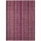 Homeroots 10' X 14' Pink Mauve And Blush Striped Washable Indoor Outdoor Area Rug 616381 - alternate 5