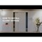 Sartodoors Sliding Closet Bypass Doors with Frosted Glass 64x96 (2* 32x96) Solid Core Modern Interior VEREGIO7339DBD-OLI-6496 - alternate 3