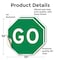 Signmission Go, 10 inch X 10 inch, Vinyl Decal, 2PK OC-D-2PACK-10-213 - alternate 3