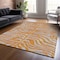 Homeroots 8' X 10' Copper And Gray Animal Print Washable Indoor Outdoor Area Rug 600687 - alternate 3