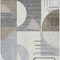 Homeroots 9' X 12' Taupe Gray And Ivory Geometric Washable Indoor Outdoor Area Rug 618002 - alternate 6
