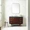 James Martin Vanities Amberly 48'' S Vanity, Mid-Century Walnut w/ Parisien Bleu Top w/FreePower Wireless Charger 670-V48-WLT-FPBL - alternate 4