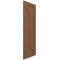 Ekena Millwork True Fit PVC San Carlos Mission Style Fixed Mount Shutters, Burnt Toffee, 12W x 44H, PR TFP001SC12X044BT - alternate 9
