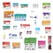Aero Healthcare SUREFILL 2 Shelf Cabinet Refill, 80 Series Class B, Meds SF80BMT-SF - alternate 1
