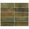 Apollo Tile Antiek 2.58 in. x 7.9 in. Glossy Green Ceramic Subway Wall and Floor Tile 5.38 sq. ft./case, 38PK MOD88OLV258A - alternate 3