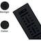 Sierra Grates 2 in. H X 12 in. W Powder Coat Steel, Textured Black Floor Register MTR212-BLK - alternate 4