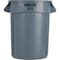 Rubbermaid Commercial Brute 32 Gal. Plastic Commercial Trash Can FG263200GRAY - alternate 2