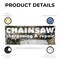 Signmission Chainsaw Sharpening and Repair, 48 Inch x 120 Inch, Vinyl Banner B-120-30514 - alternate 4