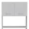 Homeroots 79in White Pantry Cabinet with Three Shelves 403764 - alternate 3